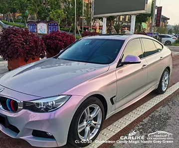 CL-CC-10 bukalemun şeker sihirli nardo gri yeşil vinil malzeme tedarikçileri BMW Brandenburg Almanya için