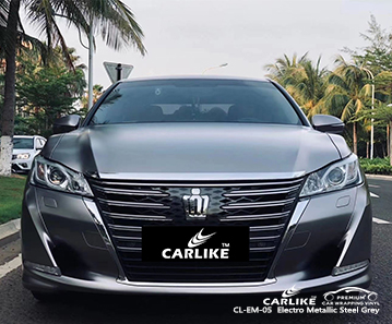 TOYOTA Aşağı Saksonya Almanya için CL-EM-05 elektro metalik çelik gri araba sarma filmi