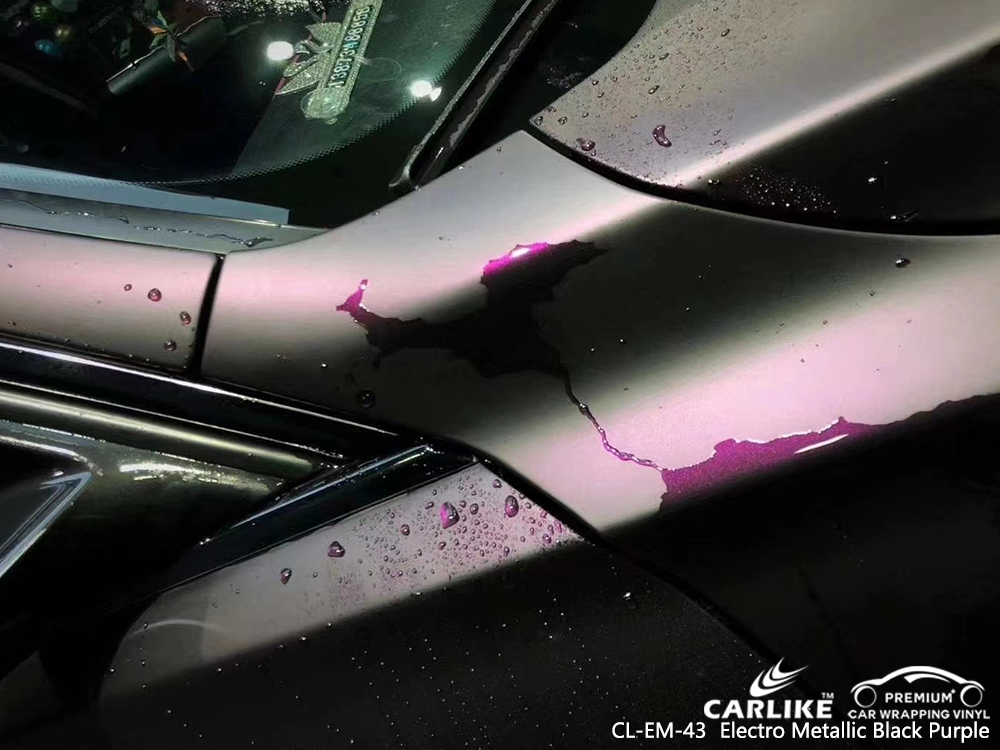 CL-EM-43 electro metallic black purple car foil for BMW North Rhine-Westphalia Germany