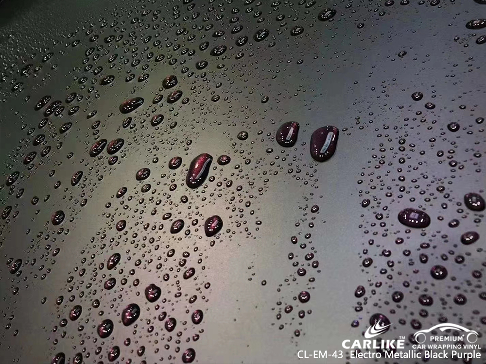 CL-EM-43 electro metallic black purple car foil for BMW North Rhine-Westphalia Germany