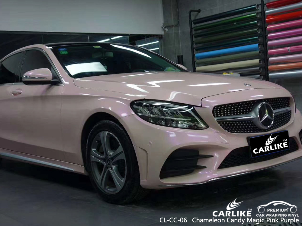 CL-CC-06 chameleon candy magic pink purple vinyl sticker paper for MERCEDES-BENZ Isle of Man United Kingdom
