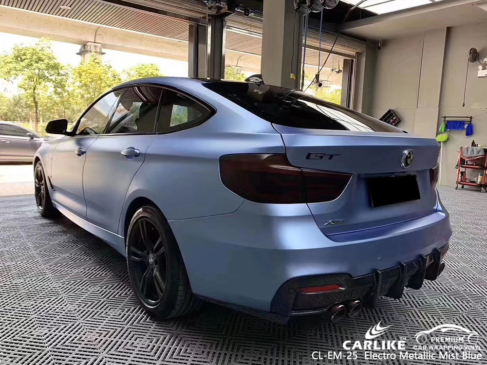 CL-EM-25 electro metallic mist blue vinyl wrap my car for BMW Northern Ireland United Kingdom