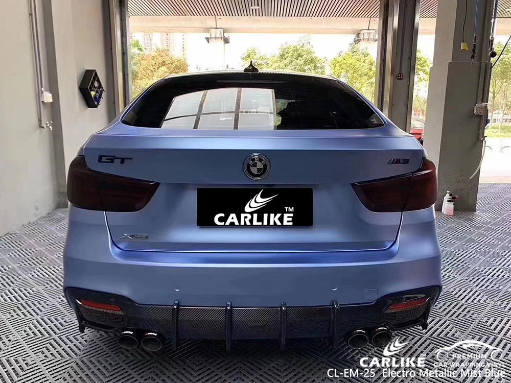CL-EM-25 electro metallic mist blue vinyl wrap my car for BMW Northern Ireland United Kingdom