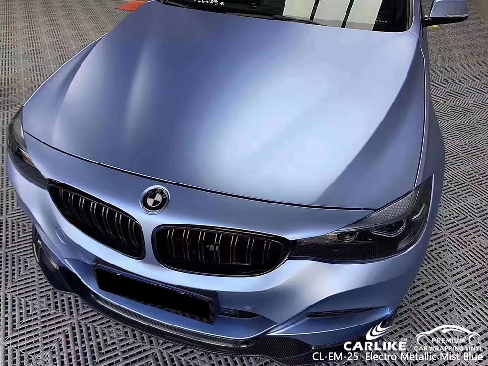 CL-EM-25 electro metallic mist blue vinyl wrap my car for BMW Northern Ireland United Kingdom