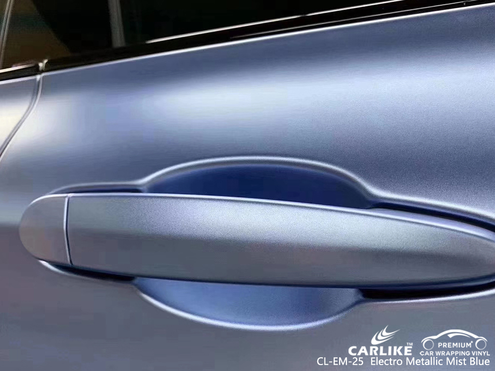 CL-EM-25 electro metallic mist blue vinyl wrap my car for BMW Northern Ireland United Kingdom