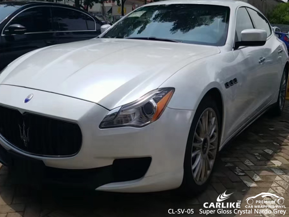 CL-SV-05 super gloss crystal nardo grey vinyl films for MASERATI Federal Capital Territory Nigeria