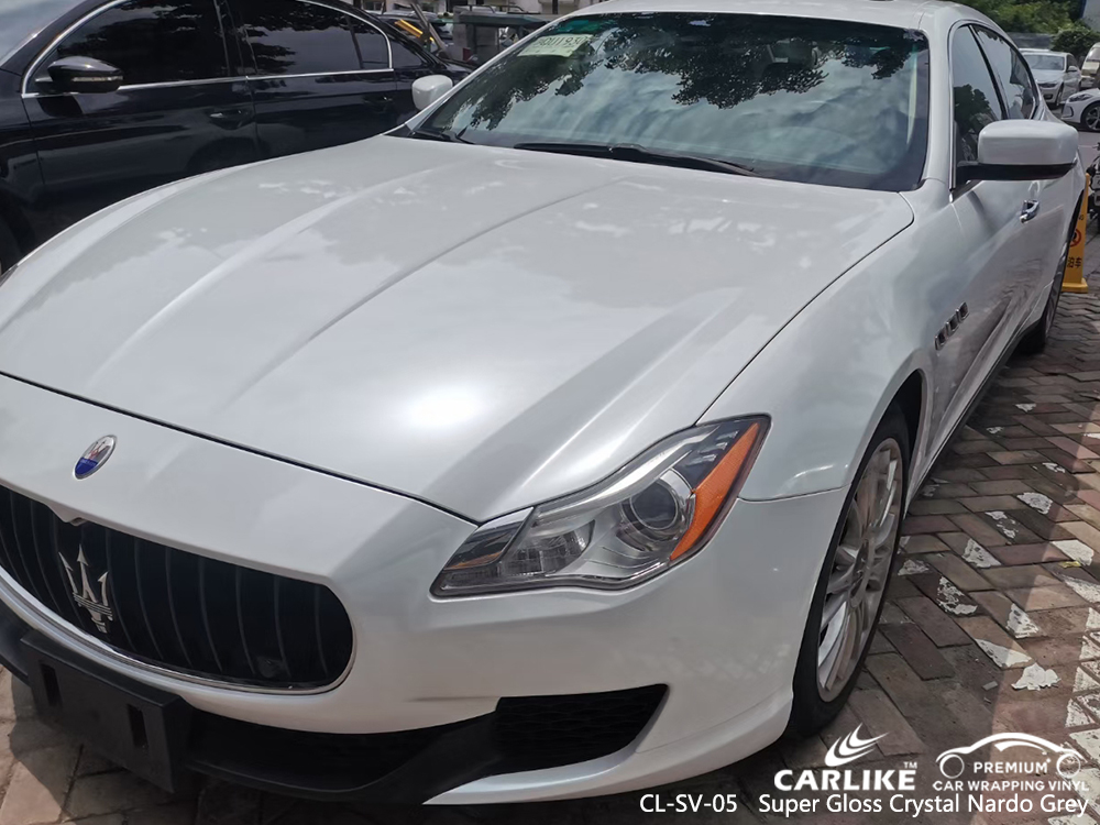 CL-SV-05 super gloss crystal nardo grey vinyl films for MASERATI Federal Capital Territory Nigeria