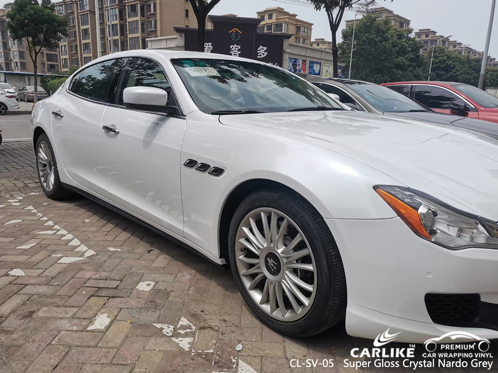 CL-SV-05 super gloss crystal nardo grey vinyl films for MASERATI Federal Capital Territory Nigeria