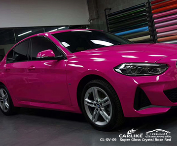 CL-SV-09 super brilho cristal rosa vermelha embalagem carro para BMW Pernambuco Brasil