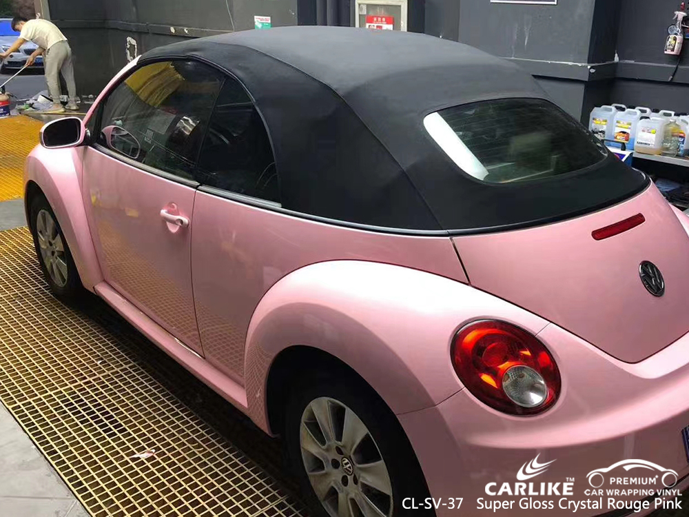 CL-SV-37 super gloss crystal rouge pink wrap my car for VOLKSWAGEN Edo Nigeria
