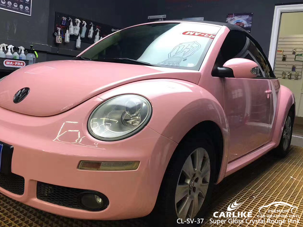 CL-SV-37 super gloss crystal rouge pink wrap my car for VOLKSWAGEN Edo Nigeria