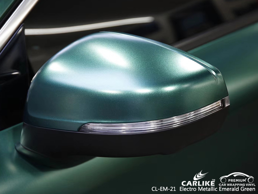 CL-EM-21 electro metallic emerald green wrap vinyl for LYNK&CO North Carolina United States