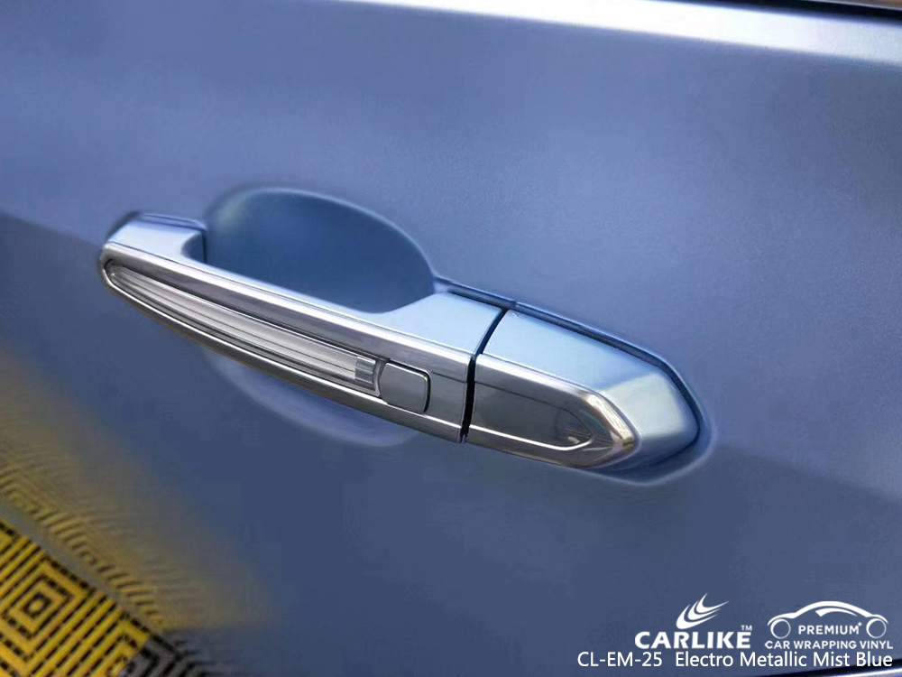 CL-EM-25 electro metallic mist blue vehicle wrapping for CADILLAC Virginia United States