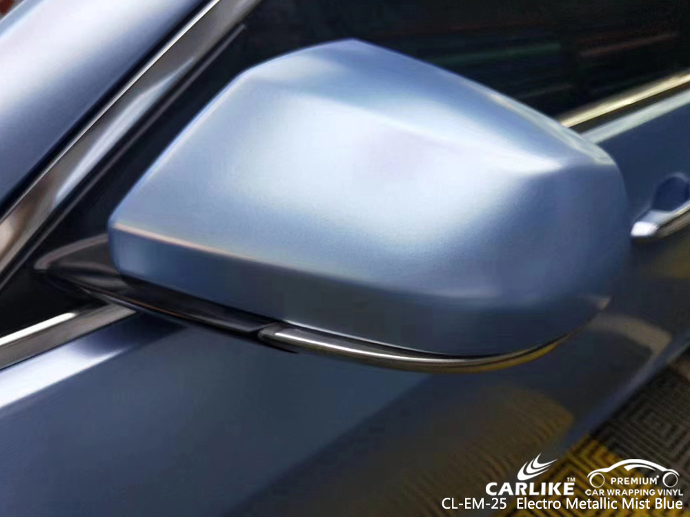 CL-EM-25 electro metallic mist blue vehicle wrapping for CADILLAC Virginia United States