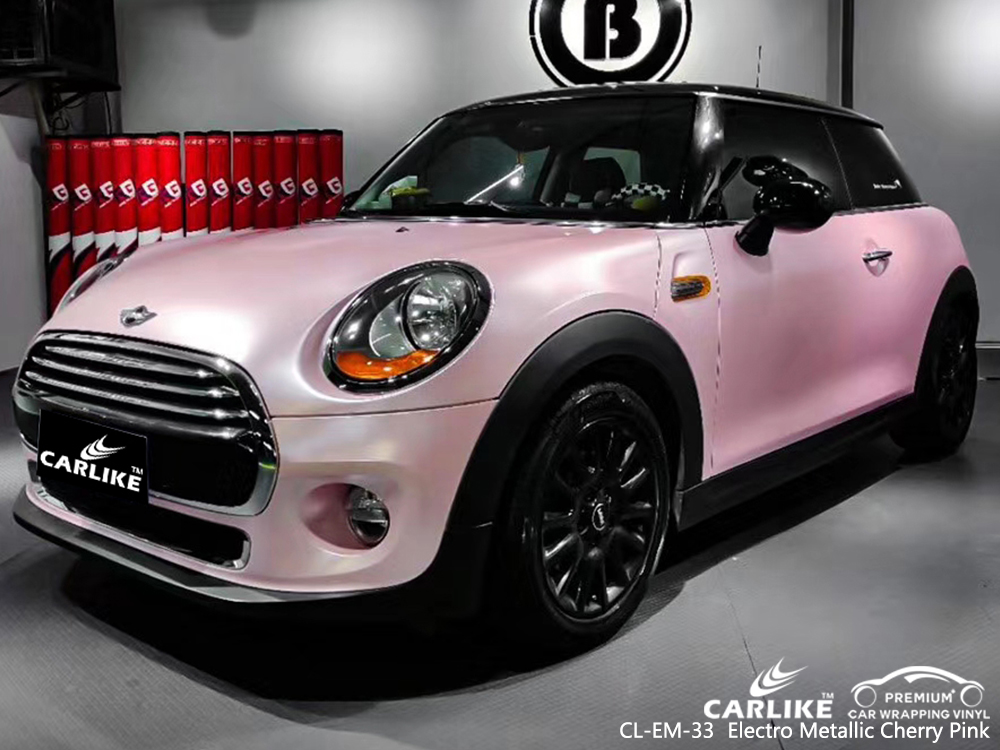 CL-EM-33 electro metallic cherry pink car foil for BENTLEY Massachusetts United States