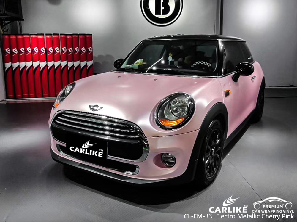 CL-EM-33 electro metallic cherry pink car foil for BENTLEY Massachusetts United States