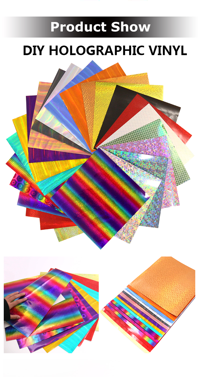 CARLIKE Glossy Matte Plain Color 42 Sheets Pack Cricut Cutting DIY Craft Vinyl