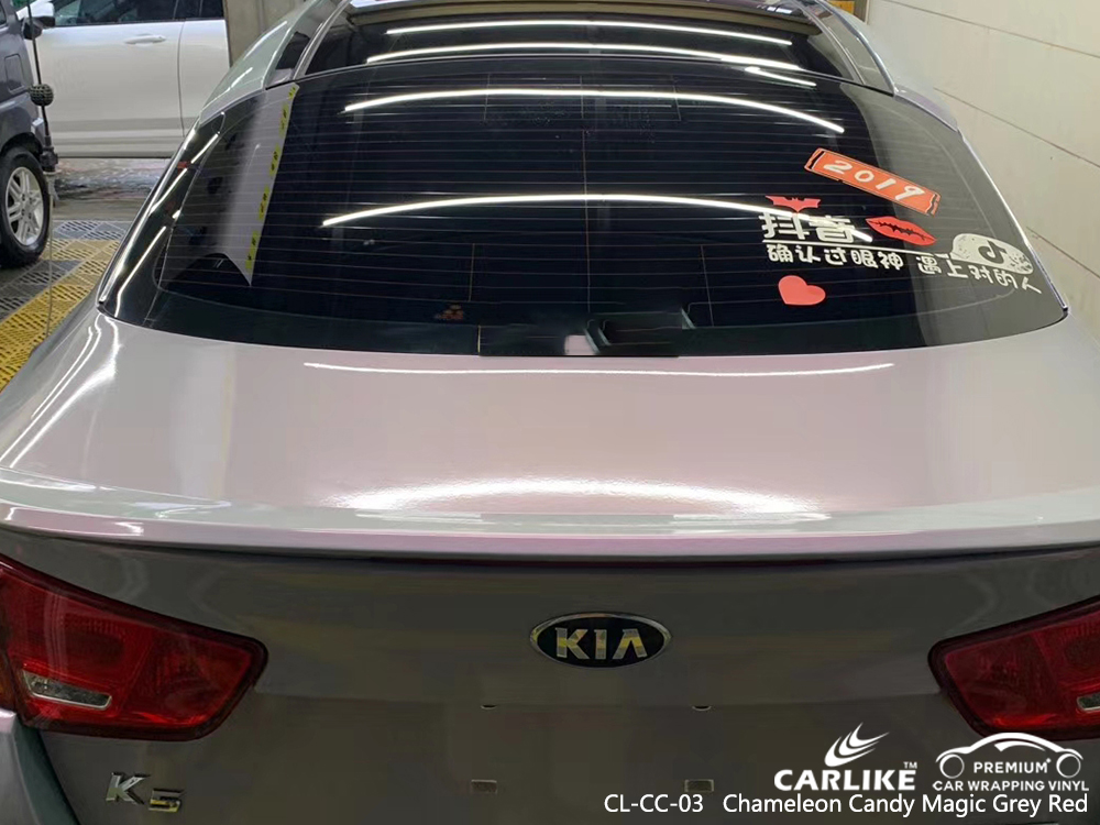 CL-CC-03 chameleon candy magic grey red wrap my car for KIA Mississippi United States