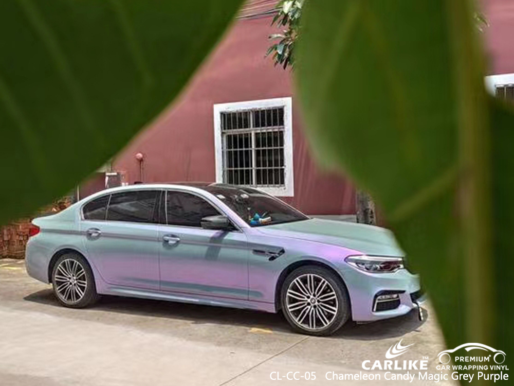 CL-CC-05 chameleon candy magic grey purple vinyl films for BMW Alabama United States