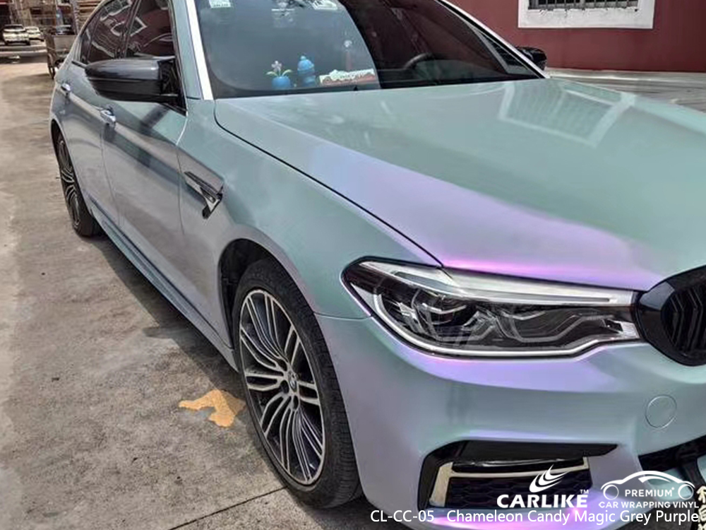 CL-CC-05 chameleon candy magic grey purple vinyl films for BMW Alabama United States