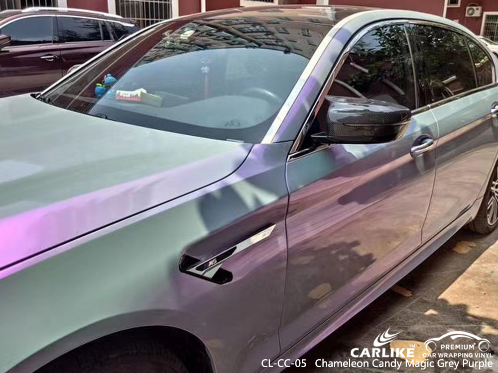 CL-CC-05 chameleon candy magic grey purple vinyl films for BMW Alabama United States