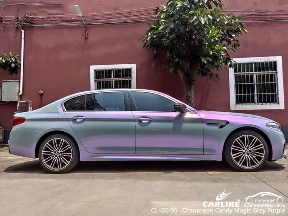 CL-CC-05 chameleon candy magic grey purple vinyl films for BMW Alabama United States