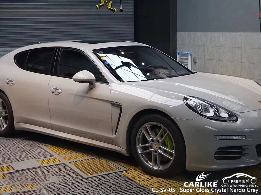 CL-SV-05 super gloss crystal nardo grey car foil for PORSCHE Utah United States