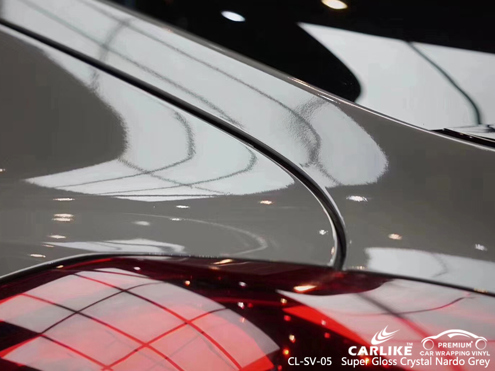 CL-SV-05 super gloss crystal nardo grey car foil for PORSCHE Utah United States