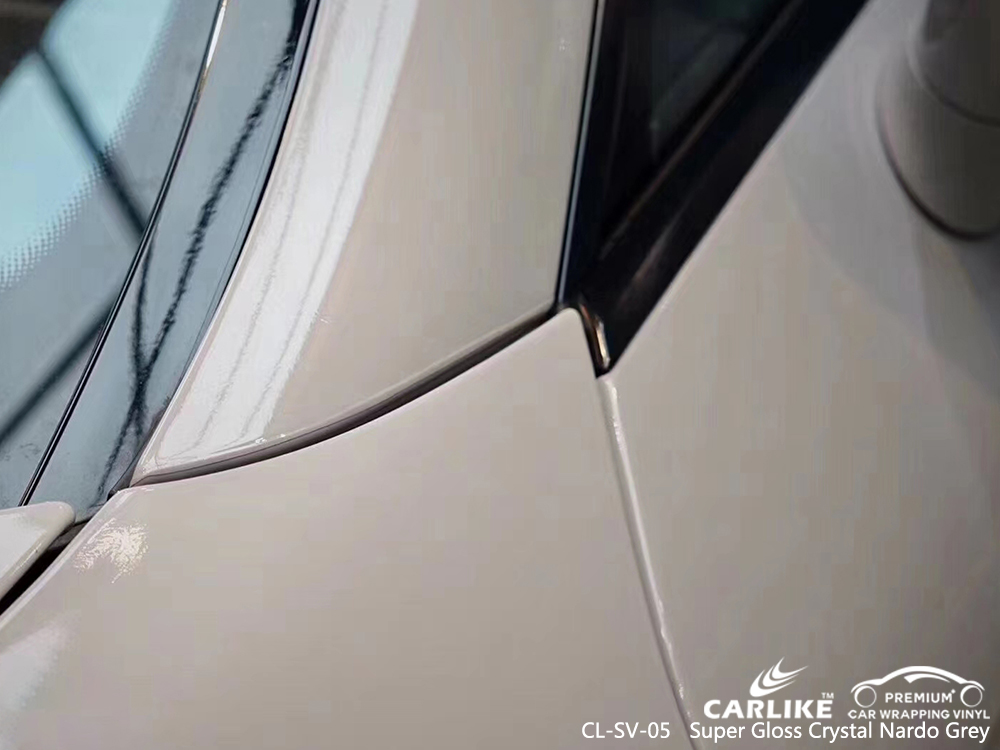 CL-SV-05 super gloss crystal nardo grey car foil for PORSCHE Utah United States