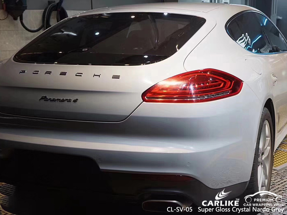 CL-SV-05 super gloss crystal nardo grey car foil for PORSCHE Utah United States