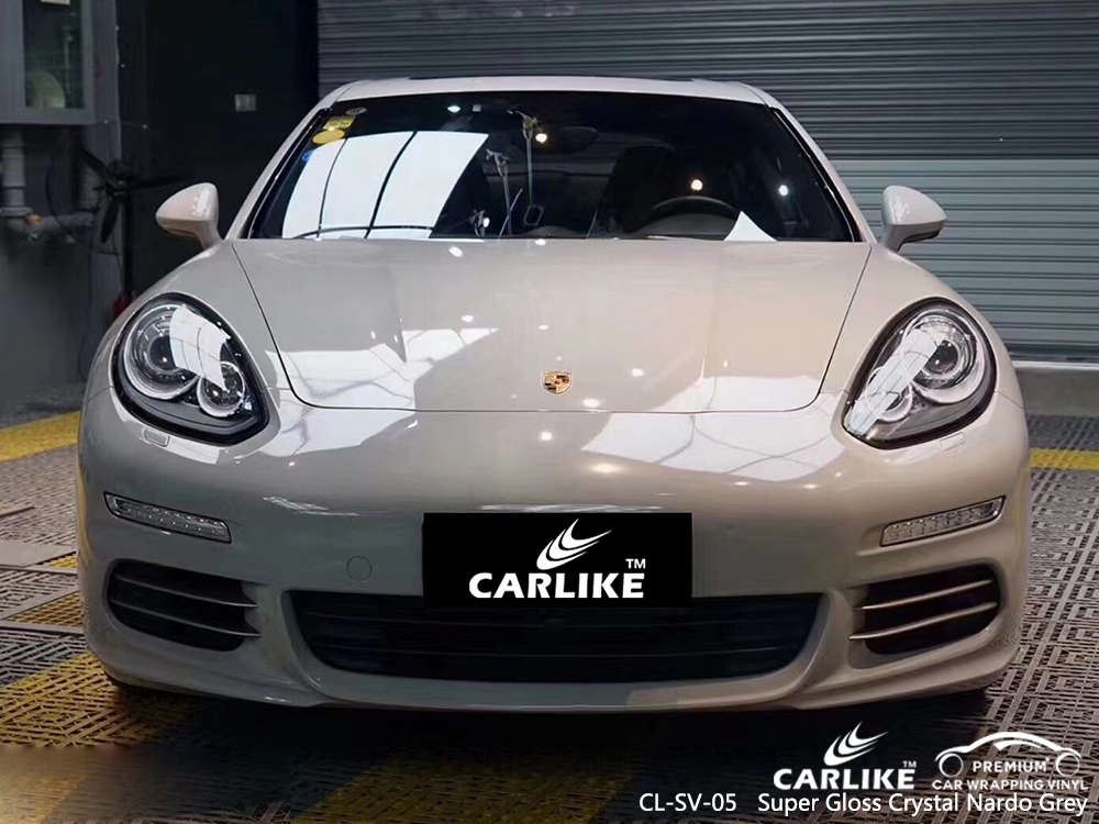 CL-SV-05 super gloss crystal nardo grey car foil for PORSCHE Utah United States