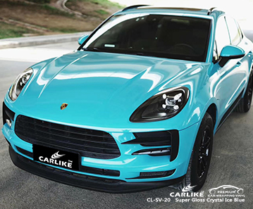 CL-SV-20 fornitore di auto per carrozzeria blu ghiaccio super lucido per PORSCHE