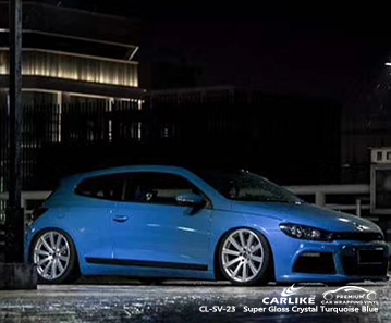 VOLKSWAGEN için CL-SV-23 süper parlak kristal turkuaz mavisi araba kaplama parlaklığı