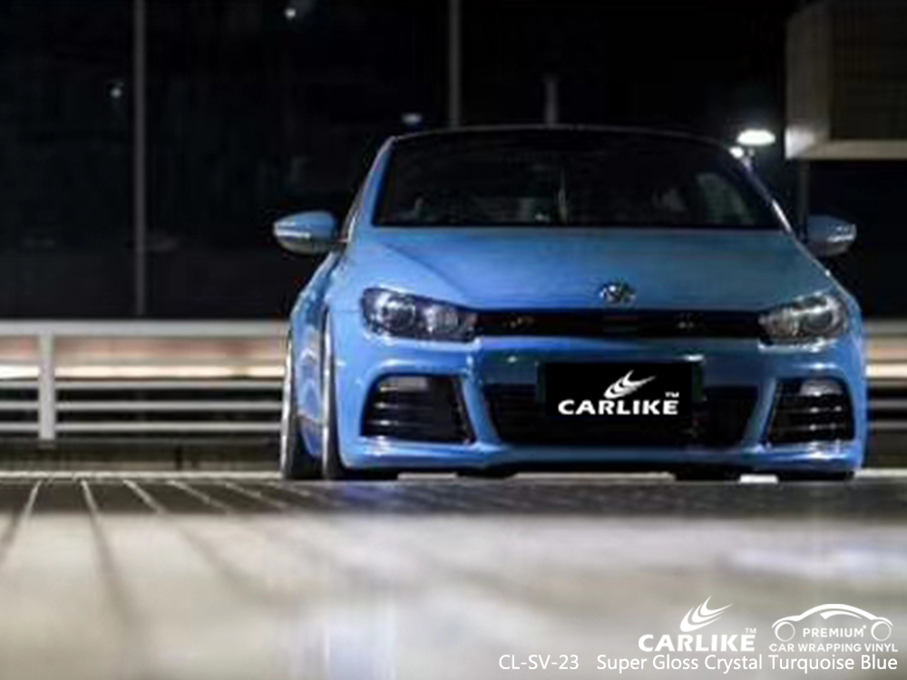 CL-SV-23 super gloss crystal turquoise blue car wrap gloss for VOLKSWAGEN New Mexico United States