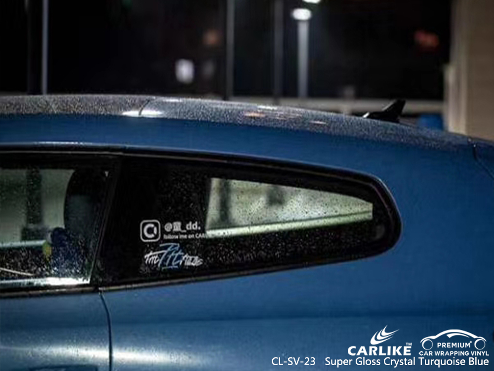 CL-SV-23 super gloss crystal turquoise blue car wrap gloss for VOLKSWAGEN New Mexico United States