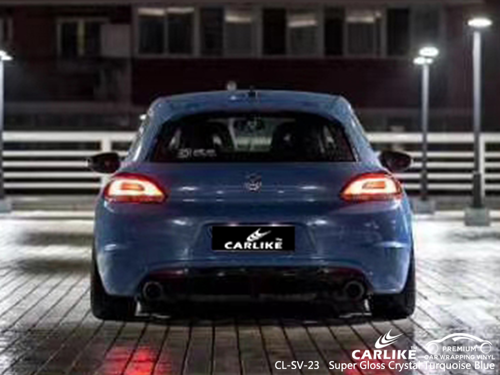 CL-SV-23 super gloss crystal turquoise blue car wrap gloss for VOLKSWAGEN New Mexico United States