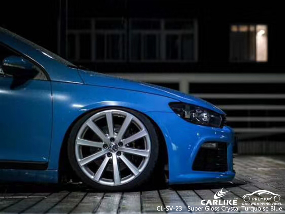 CL-SV-23 super gloss crystal turquoise blue car wrap gloss for VOLKSWAGEN New Mexico United States