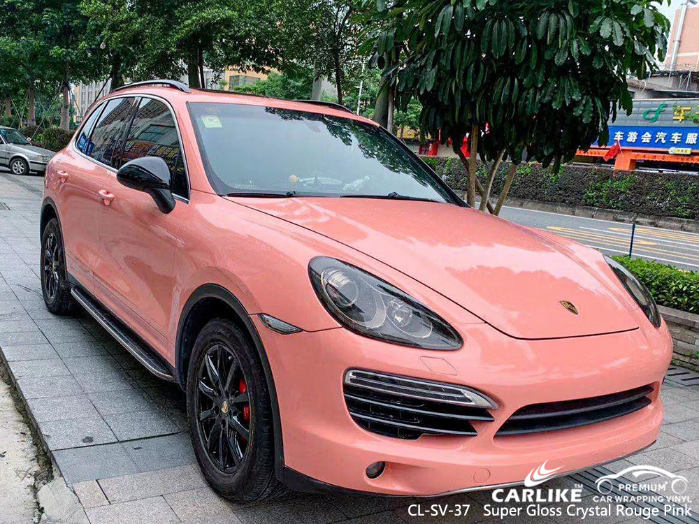 CL-SV-37 super gloss crystal rouge pink wrap my car for PORSCHE New Hampshire United States