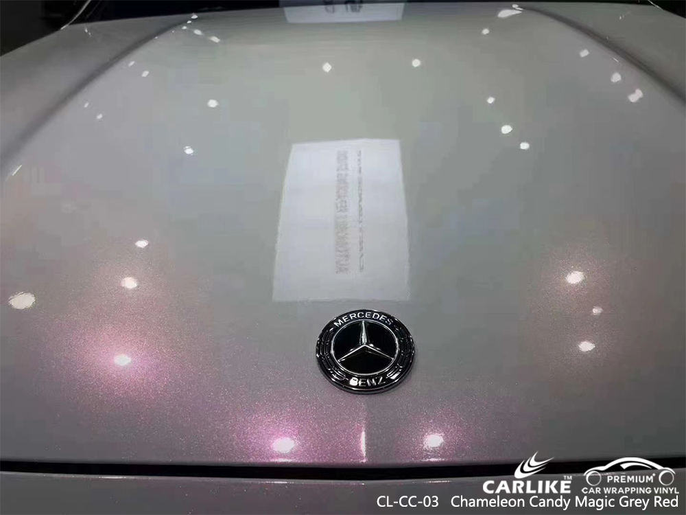 CL-CC-03 chameleon candy magic grey red auto vinyl films for MERCEDES-BENZ Albany United States