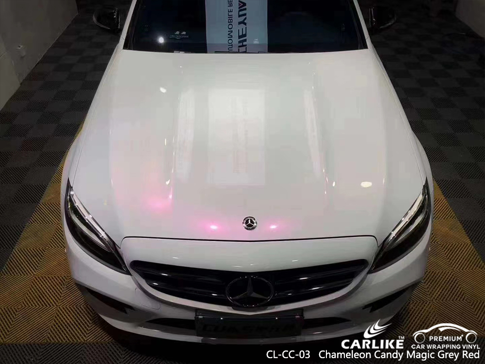 CL-CC-03 chameleon candy magic grey red auto vinyl films for MERCEDES-BENZ Albany United States