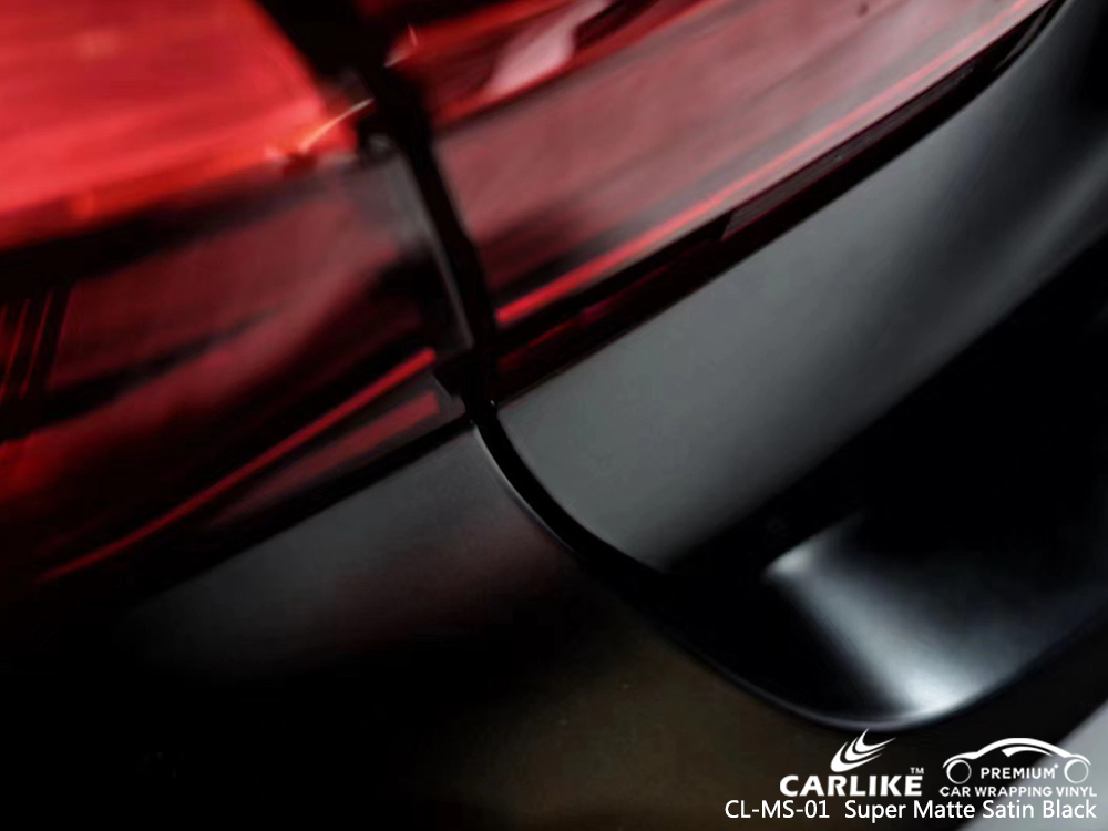 CL-MS-01 super matte satin black vinyl wrapping for BMW Springfield United States