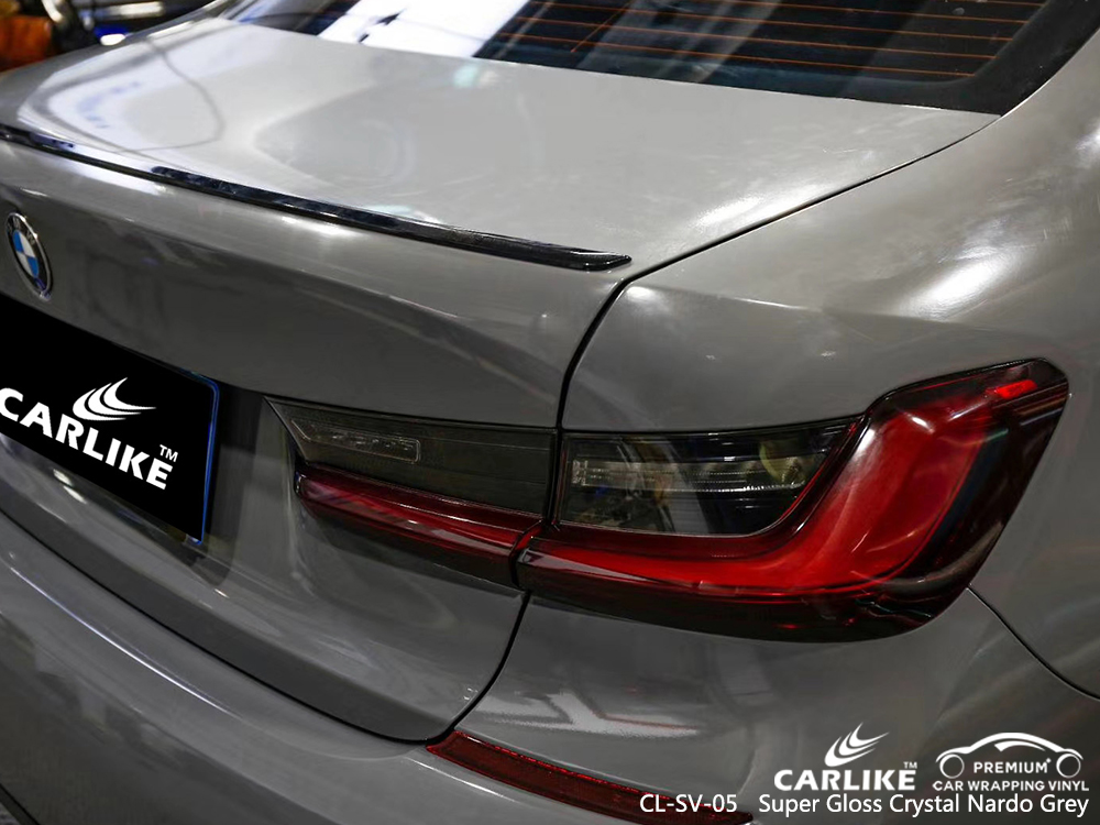 CL-SV-05 super gloss crystal nardo grey vehicle wrapping for BMW Trenton United States