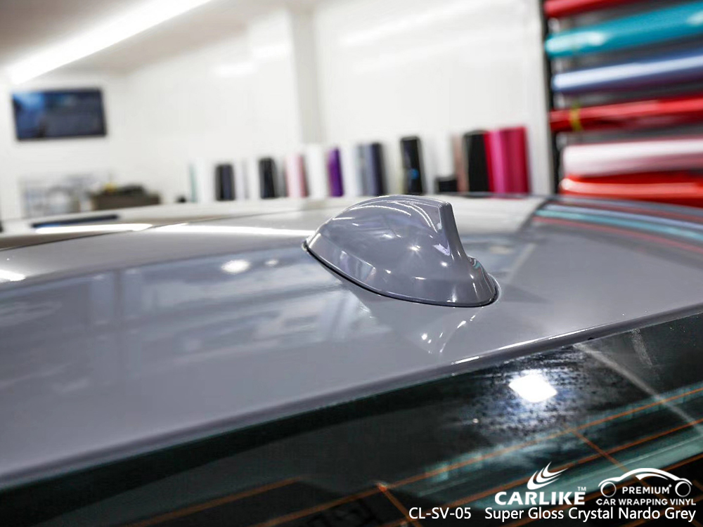 CL-SV-05 super gloss crystal nardo grey vehicle wrapping for BMW Trenton United States