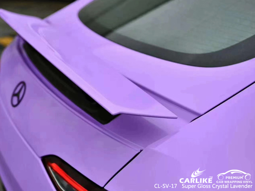 CL-SV-17 super gloss crystal lavender car wrap film for MERCEDES-BENZ Seattle United States