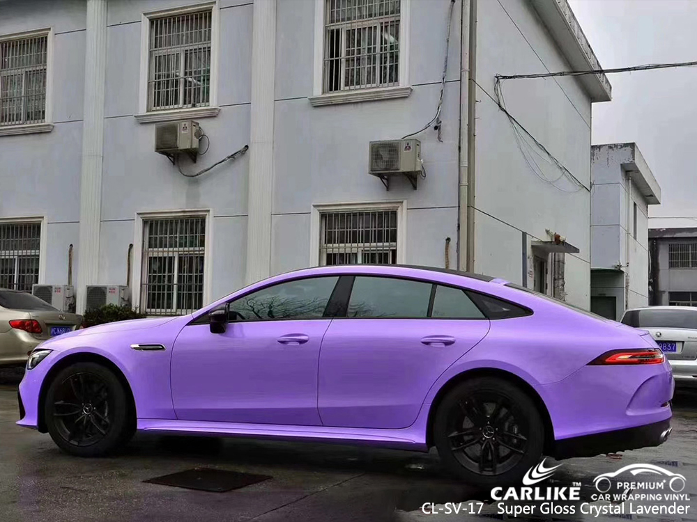 CL-SV-17 super gloss crystal lavender car wrap film for MERCEDES-BENZ Seattle United States