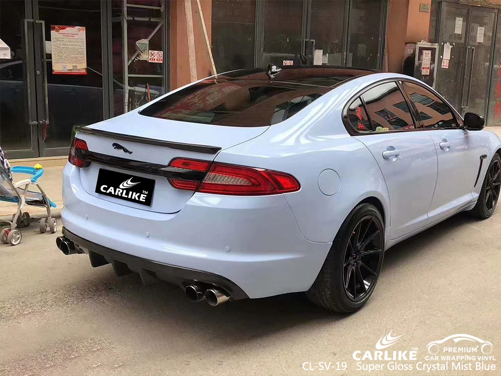 CL-SV-19 super gloss crystal mist blue vinyl material suppliers for JAGUAR Bacoor Philippines