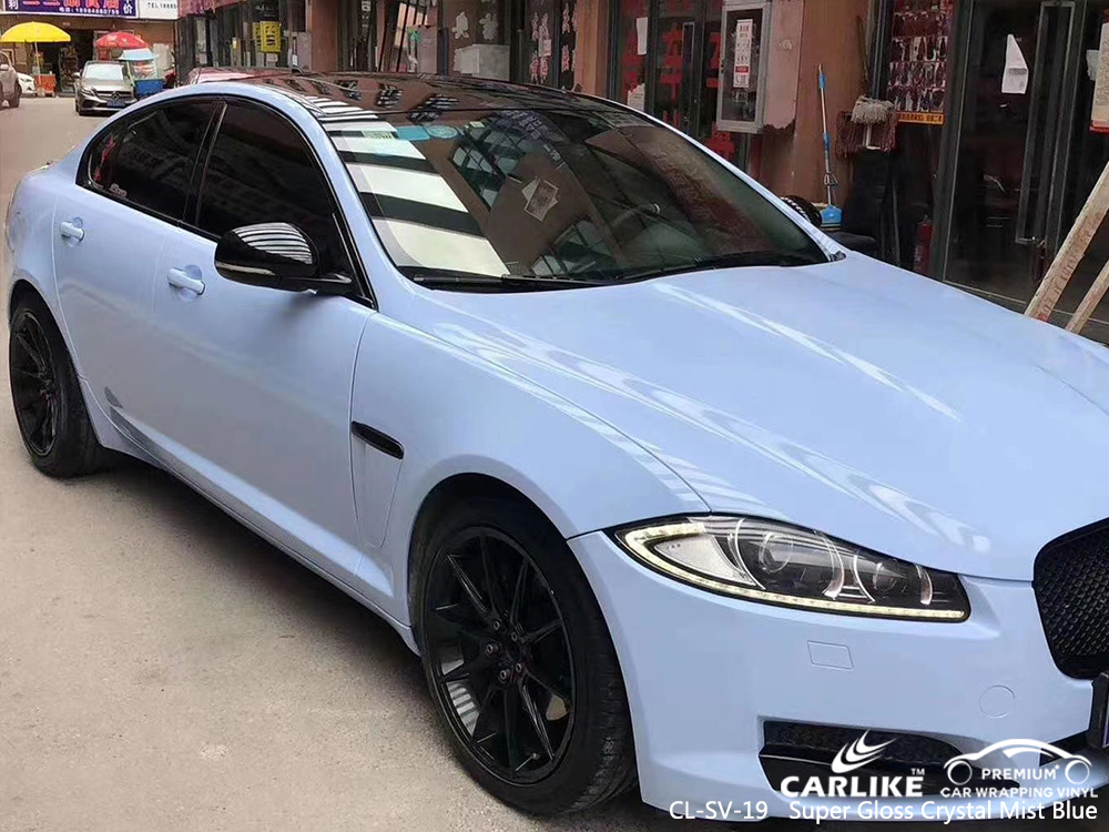 CL-SV-19 super gloss crystal mist blue vinyl material suppliers for JAGUAR Bacoor Philippines