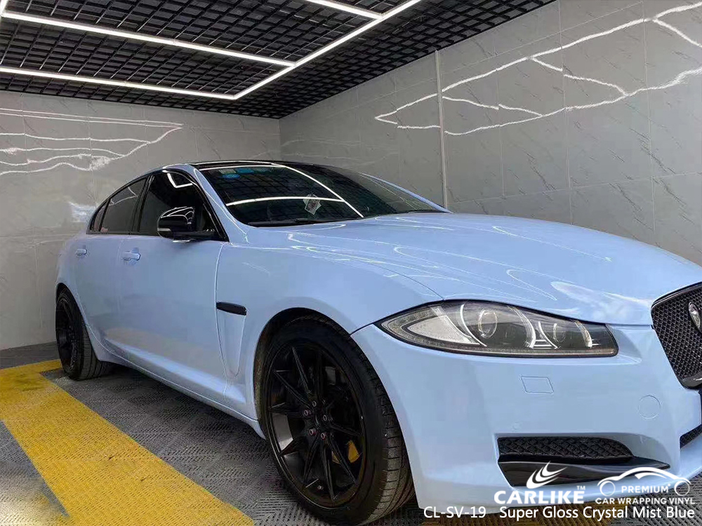 CL-SV-19 super gloss crystal mist blue vinyl material suppliers for JAGUAR Bacoor Philippines
