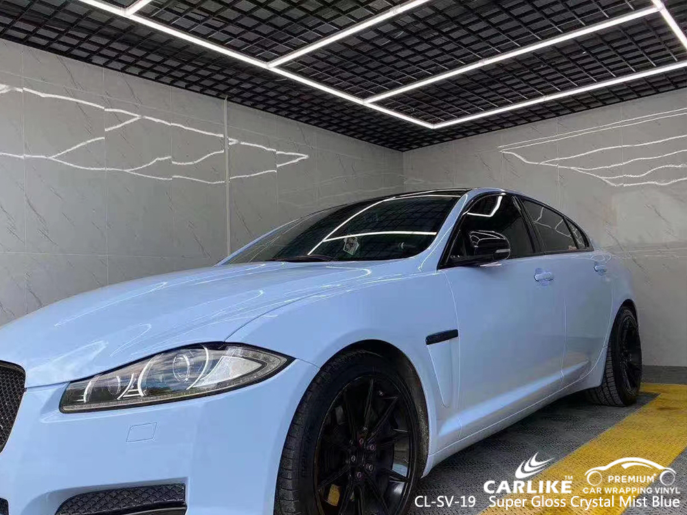 CL-SV-19 super gloss crystal mist blue vinyl material suppliers for JAGUAR Bacoor Philippines