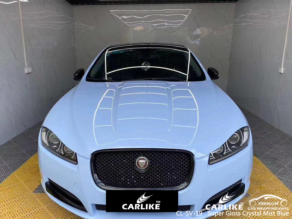 CL-SV-19 super gloss crystal mist blue vinyl material suppliers for JAGUAR Bacoor Philippines